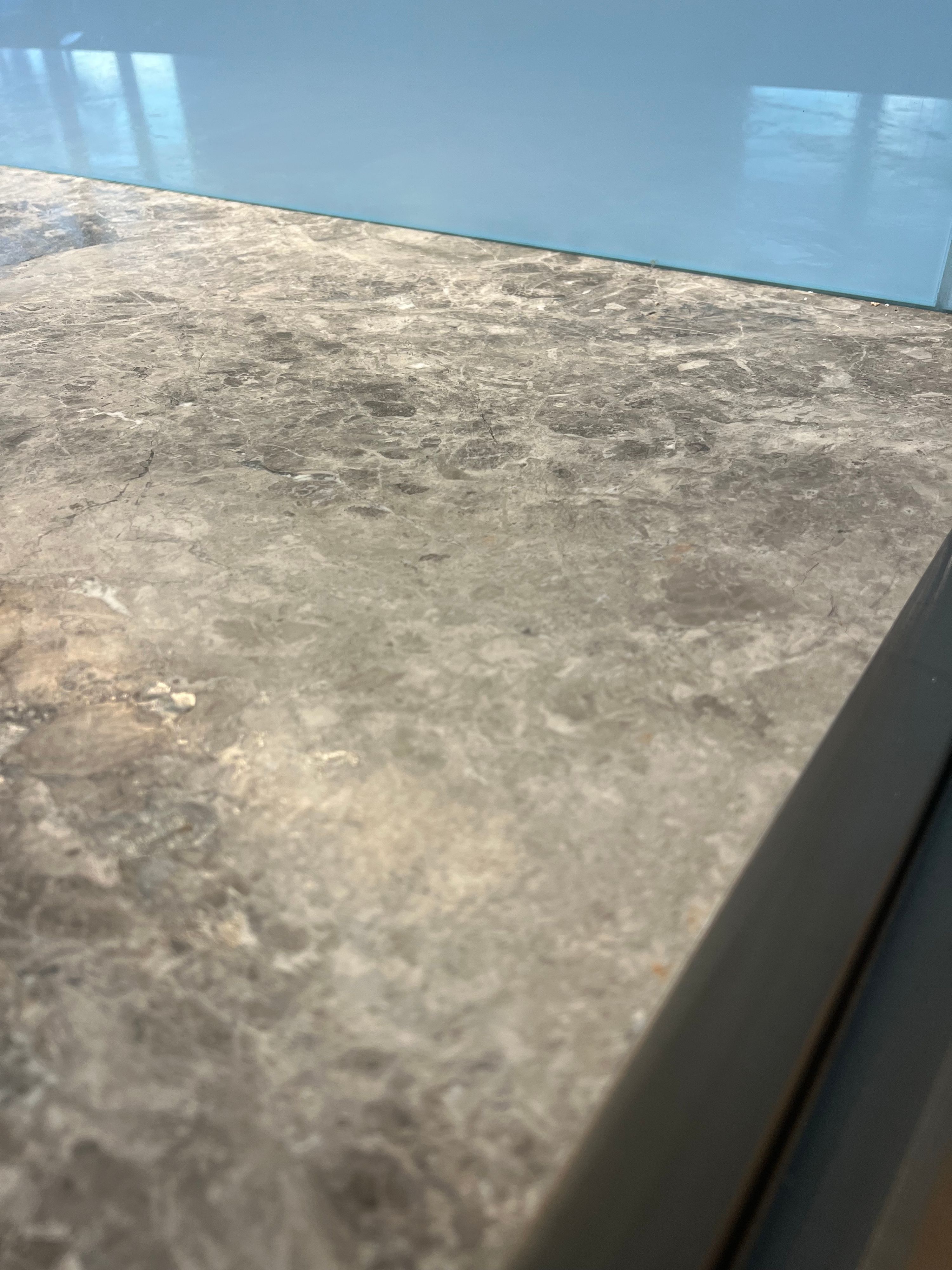 After — Cup/Ring Mark Removal On Limestone