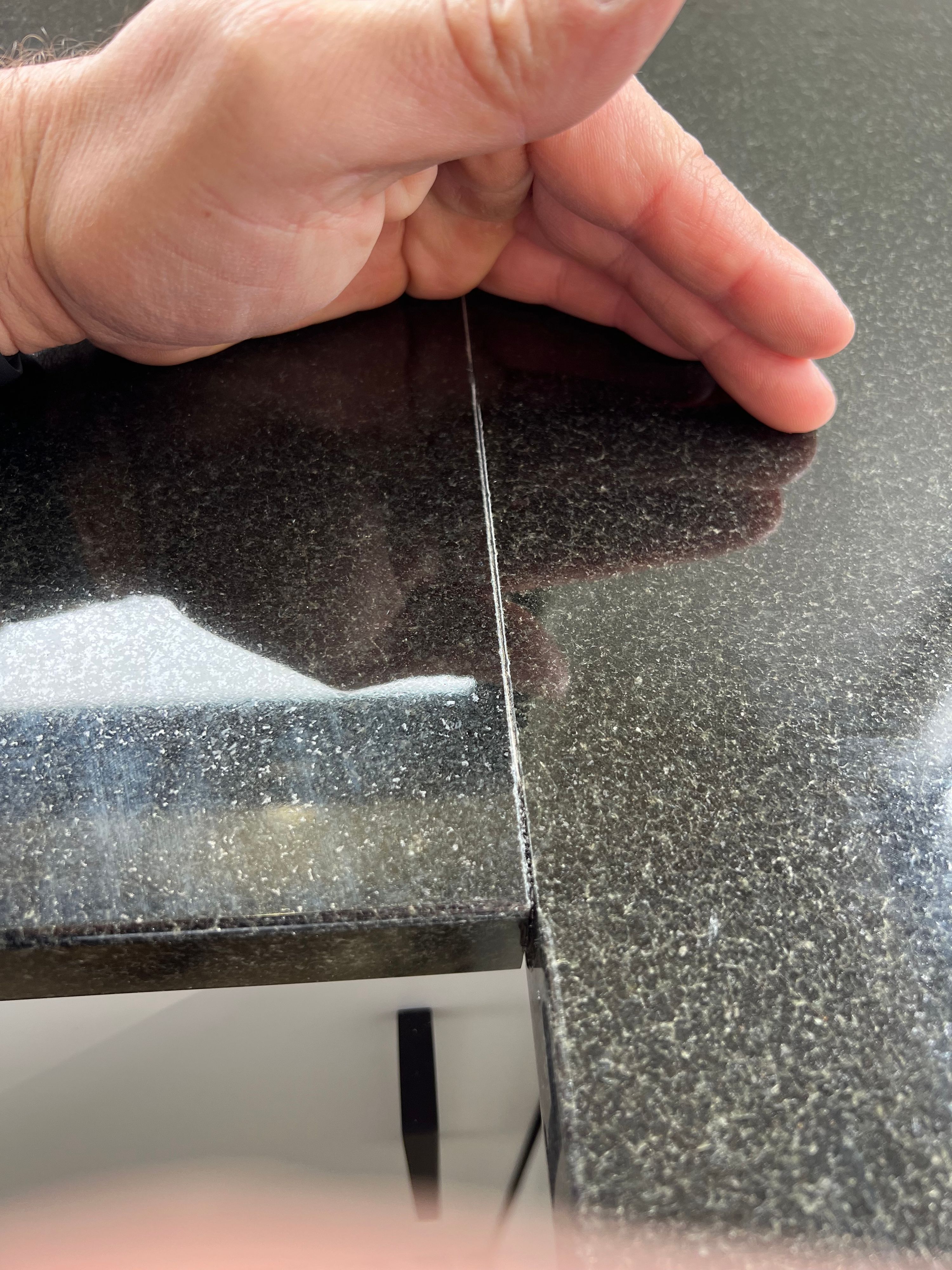 Before — Join Re-fill on this absolute black., Granite in Northland