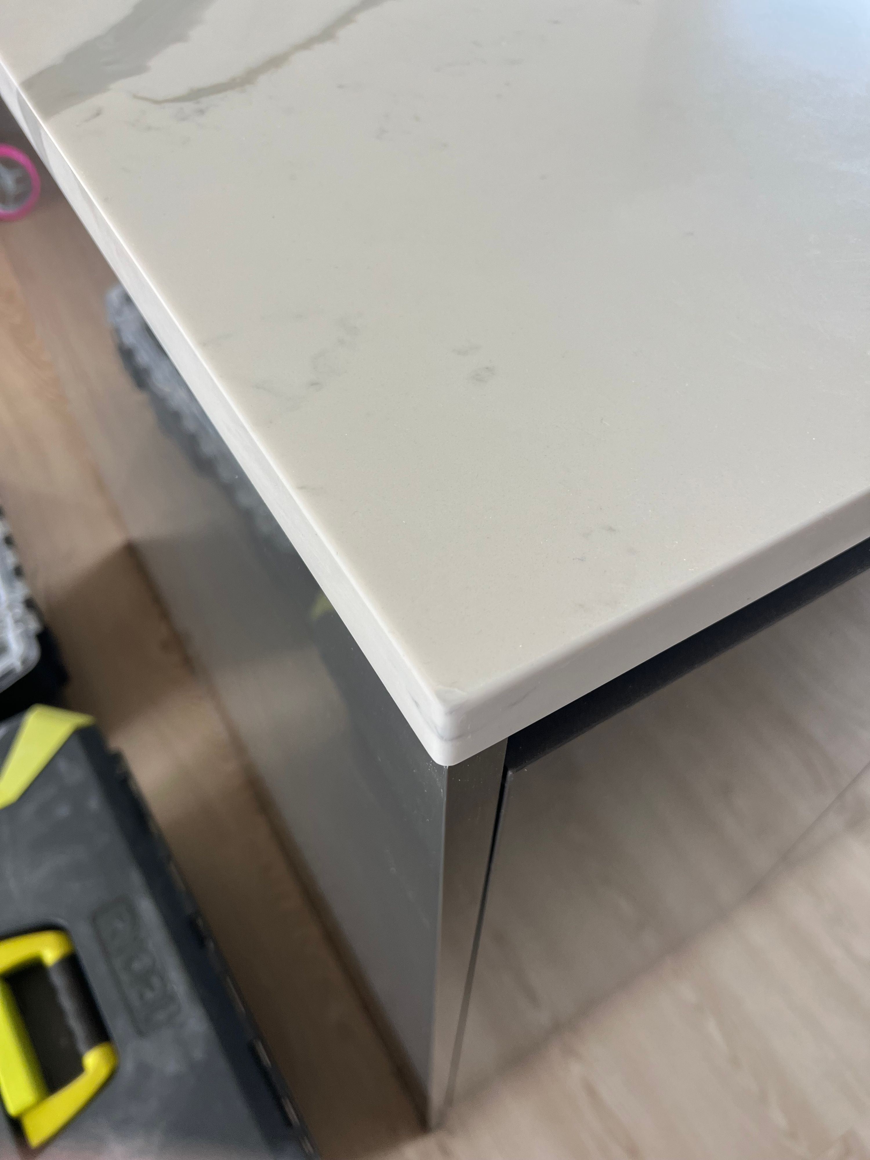 Before — Engineered Stone Chip Repair, Engineered Stone in Sandringham